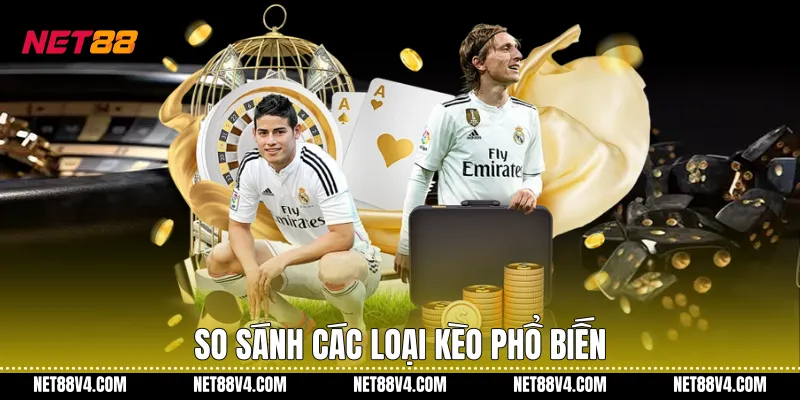 Kèo Nhà Cái NET88 Với Cách Hiểu Rõ Ràng Và Dễ Theo Dõi So sánh các loại kèo phổ biến